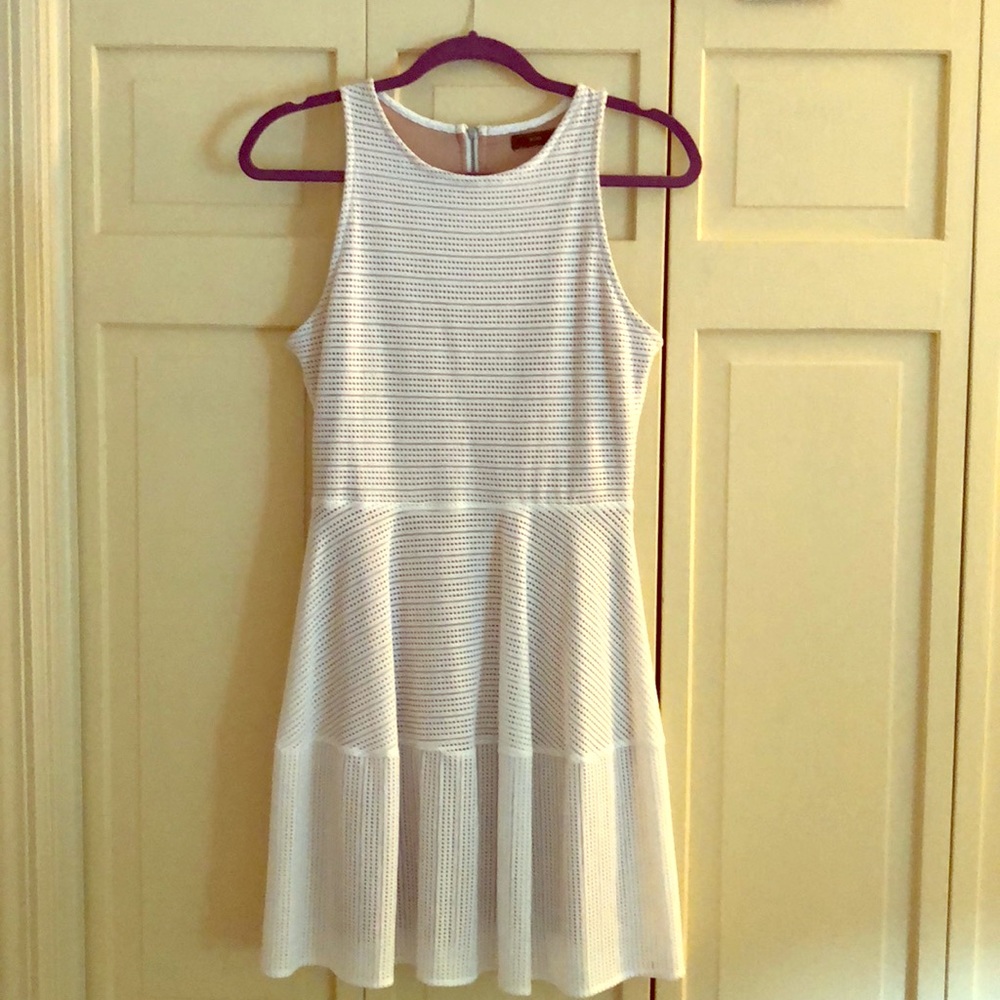 BCBG white dress